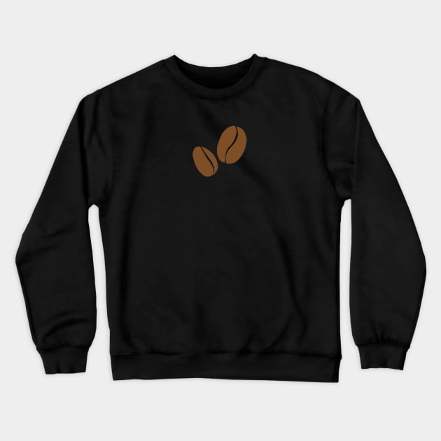 Coffee bean Crewneck Sweatshirt by thecolddots